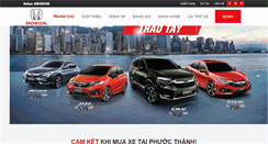 Desktop Screenshot of hondaphuocthanh.com